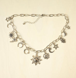 Celestial Lover Charm Necklace