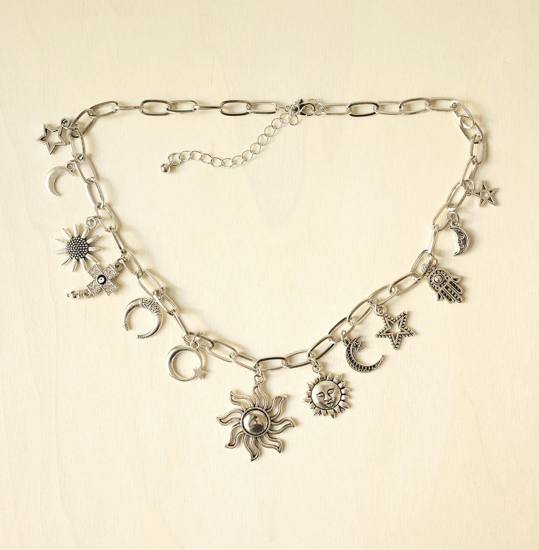 Celestial Lover Charm Necklace